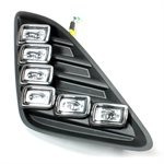 Rostra 5-LED Toyota Camry LE Daytime Running Lights (black)