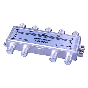 Vanco 8-way 2.4GHz Satellite Splitter