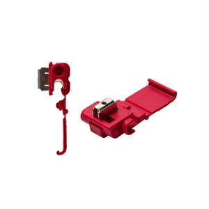 Install Bay 22-18 ga 3M 2-Bladed Scotch Lock (red, 100 pk)