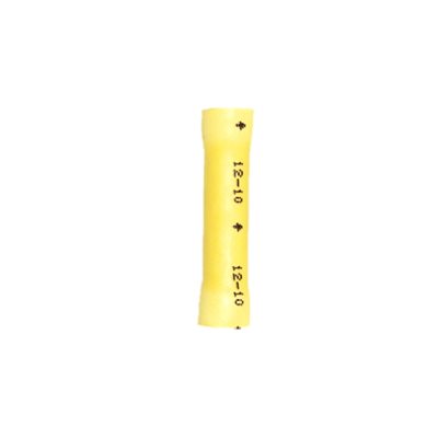 Install Bay 12-10 ga 3M Vinyl Butt Connect (yellow, 100 pk)