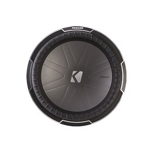 KICKER CompQ 15” Subwoofer, DVC 2-Ohm, 1100 Watt