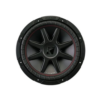 KICKER CVR124 12" CompVR DVC 4-ohm 400W Subwoofer (single)