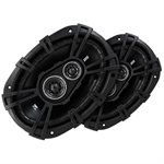 KICKER DSC69304 DS Series 6x9" 4-ohm 3-Way Speakers