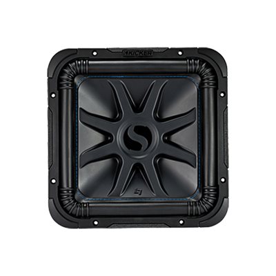 KICKER L7S124 12” Solo-Baric L7S DVC 4-ohm 750W Square Subwoofer