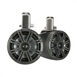 KICKER KMTC65 6.5" Loaded Marine Cans with 45KM654L speaker pair, black