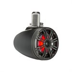 KICKER KMTC65 6.5" Loaded Marine Cans with 45KM654L speaker pair, black