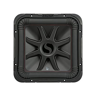 KICKER 12” L7R Subwoofer, DVC 2-Ohm, 600 Watt