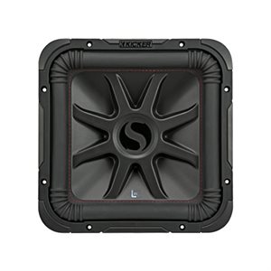 KICKER 12” L7R Subwoofer, DVC 2-Ohm, 600 Watt