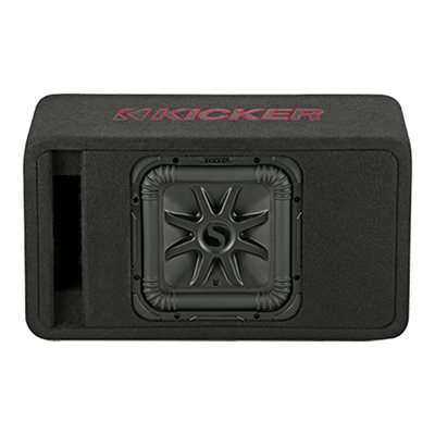 KICKER VL7R102 Single 10” Loaded Enclosure w /  L7R 2-ohm 500W Subwoofer