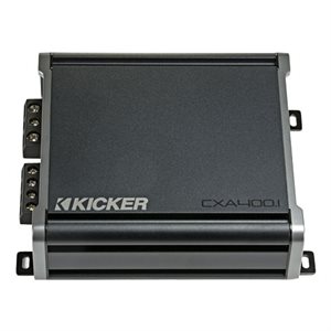 KICKER CXA400.1 CX Series 400-Watt Mono Class D Subwoofer Amplifier