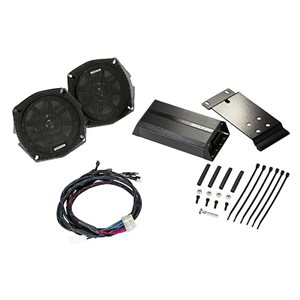 KICKER Harley Davidson 2-Channel Amplifier and 5.25" Rear Speaker Pair Kit