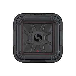 KICKER L7T102 10” LT7 DVC 2-ohm 500W Square Subwoofer (single)