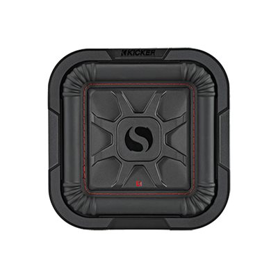 KICKER L7T84 8” LT7 DVC 4-ohm 350W Square Subwoofer (single)