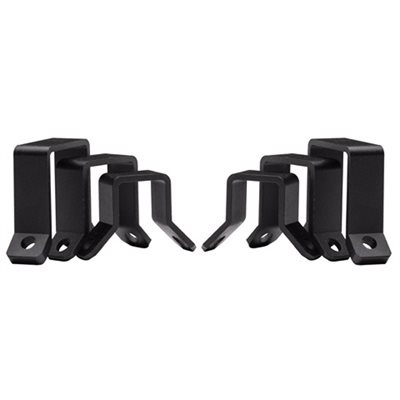 KICKER 47KPB Bracket Kit for Square Tube Mounting; Aluminum;  RoHS