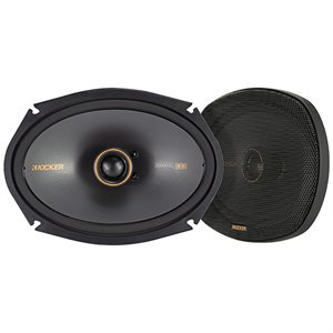 KICKER KSC690 6x9" (160x230mm) Coax Speakers w / 1"(25mm) tweeters, 4