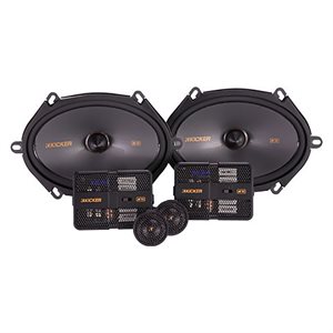 KICKER KSS680 6x8" (160x200mm) Component system w / 1" (25mm) tweeter