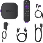 Roku Ultra Streaming Player w /  Rechargeable Voice Remote