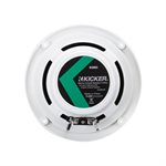 Kicker KM60 6.5" Marine Coaxial w / .5"Tweeter Speaker (white)