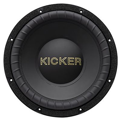 KICKER 50th Anniversay Gold Edition 12" Dual 4 Ohm