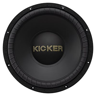 KICKER 50th Anniversay Gold Edition 15" Dual 4 Ohm 800w RMS