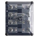 KICKER Warhorse HPFD4 Fused Distribution Block, 2 OUT; RoHS Compliant