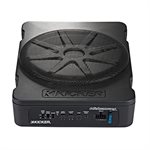 KICKER Hideaway Compact Powered Subwoofer, 10-Inch Subwoofer