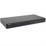 Intellinet 24 Port Gigabit Ethernet POE+ Web-Managed Switch with 2 SFP Ports