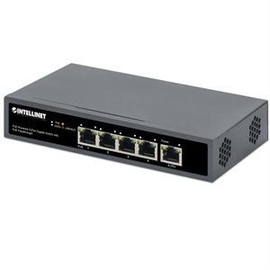 Intellinet POE-Powered 5 Port Gigabit Switch With PoE Passthrough