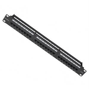 Platinum Tools 24-Port Cat 6 Patch Panel