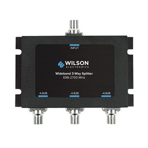 weBoost 3-Way 700-2500 MHz Splitter w / F-Female, 75 Ohm