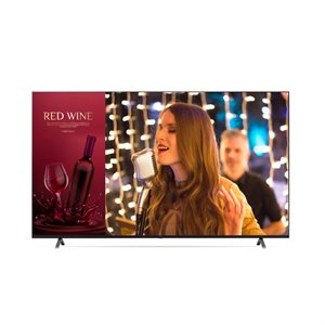 LG Commercial 86" 4K LED UHD TV with 3 Year Warranty