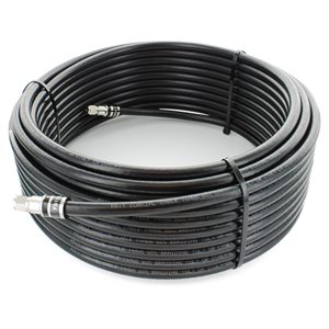 Wilson RG11 75' Cable with F-Male Connectors (black)