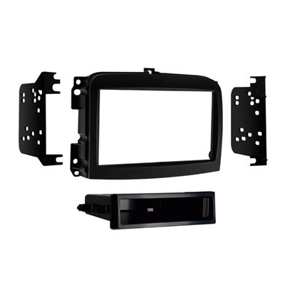 Metra 2014+ Fiat 500L DIN with Pocket (matte black)