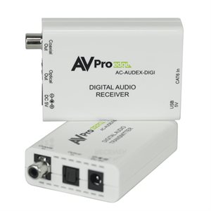 AVPro AC Universal 150M Digital Audio CAT Extender Toslink / C