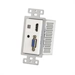 AVPro Edge ConferX VGA / HDMI Auto Sensing Wall Plate Transmit