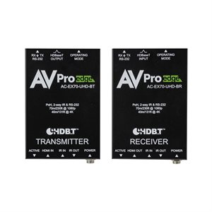 AVPro Edge Basic 70 Meter HDMI via HDBaseT Extender Kit