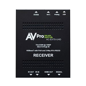 AVPro Edge Ultra Slim 4K HDMI via HDBaseT 70 Meter Receiver