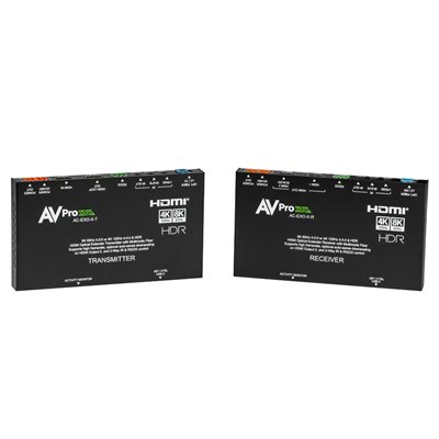 AVPro Edge HDMI Extender via Optical Fiber 40Gbps