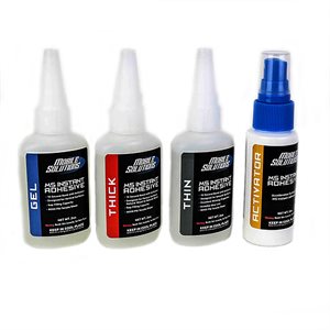 Mobile Solutions 2oz Instant Adhesive Kit (4 pk)