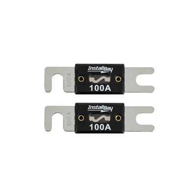 Install Bay 100 Amps ANL Fuses (2 pk)