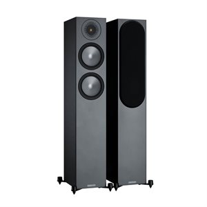 Monitor Audio Bronze 200 Floorstanding Speaker, Black (pair)