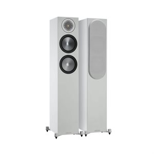 Monitor Audio Bronze 200 Floorstanding Speaker, White (pair)