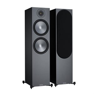 Monitor Audio Bronze 500 Floorstanding Speaker, Black (pair)