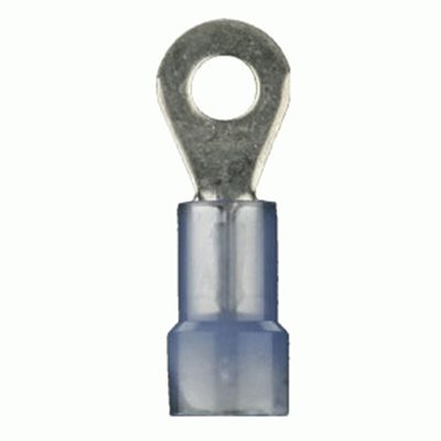 Install Bay 16-14 ga 5 / 16" Nylon Ring Terminal (blue, 100pk)