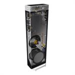 Def Tech Bipolar Tower Speaker w / Integrated 12" Sub & Atmos(