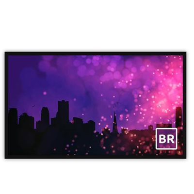 Severtson 110" 16:9 Broadway Series Fixed Frame Screen(Matte