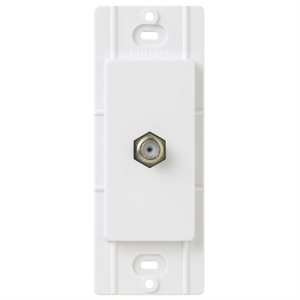 Lutron Claro Cable Jack (white)