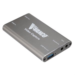 Vanco 4K HDMI to USB Capture w /  Audio Embedding / De-Embedding