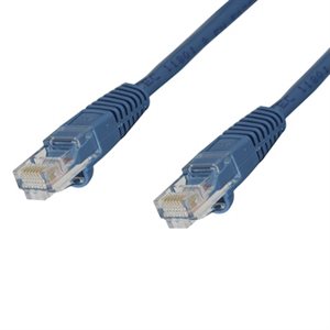 ZUUM 6' Cat 5e Molded Snagless Patch Cable (blue)