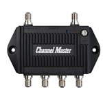 Channel Master TV Antenna Booster 4, 4 port output for off air, 7.5dB per output, 54mhz to 608mhz